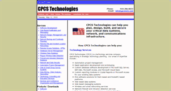 Desktop Screenshot of cpcstech.com